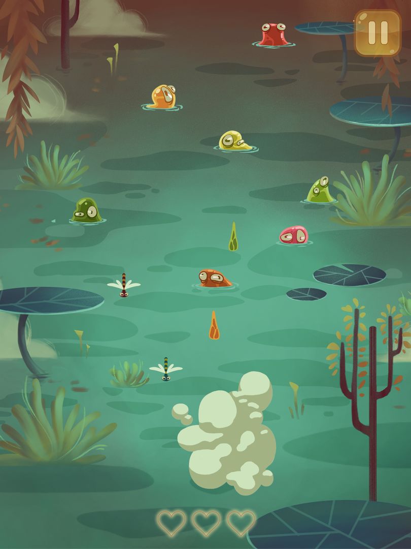 Screenshot of Wizard vs Swamp Creatures