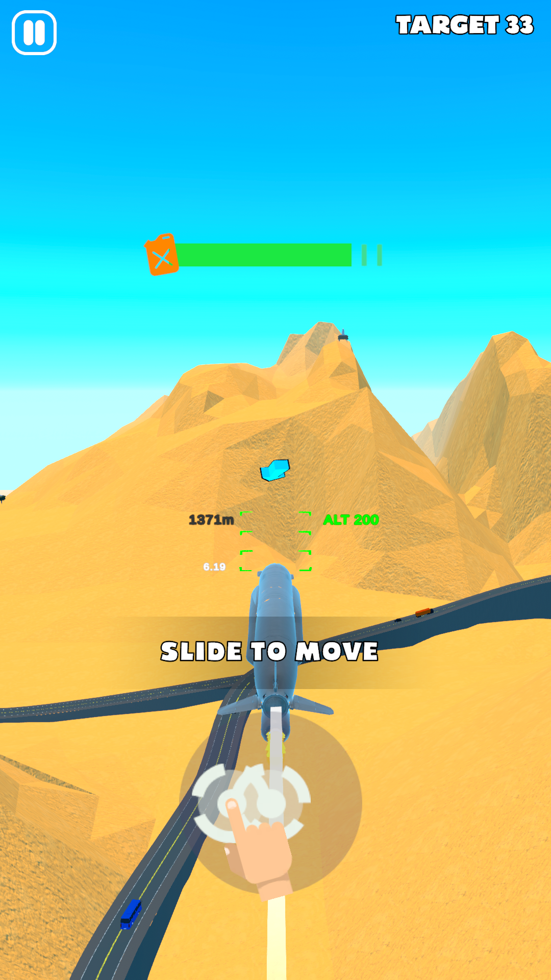 Cruise Missile: War Simulator Game Screenshot