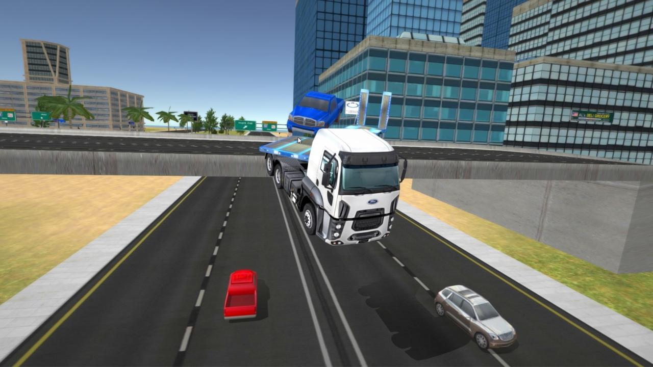 Truck Driver City Simulator Game Screenshot