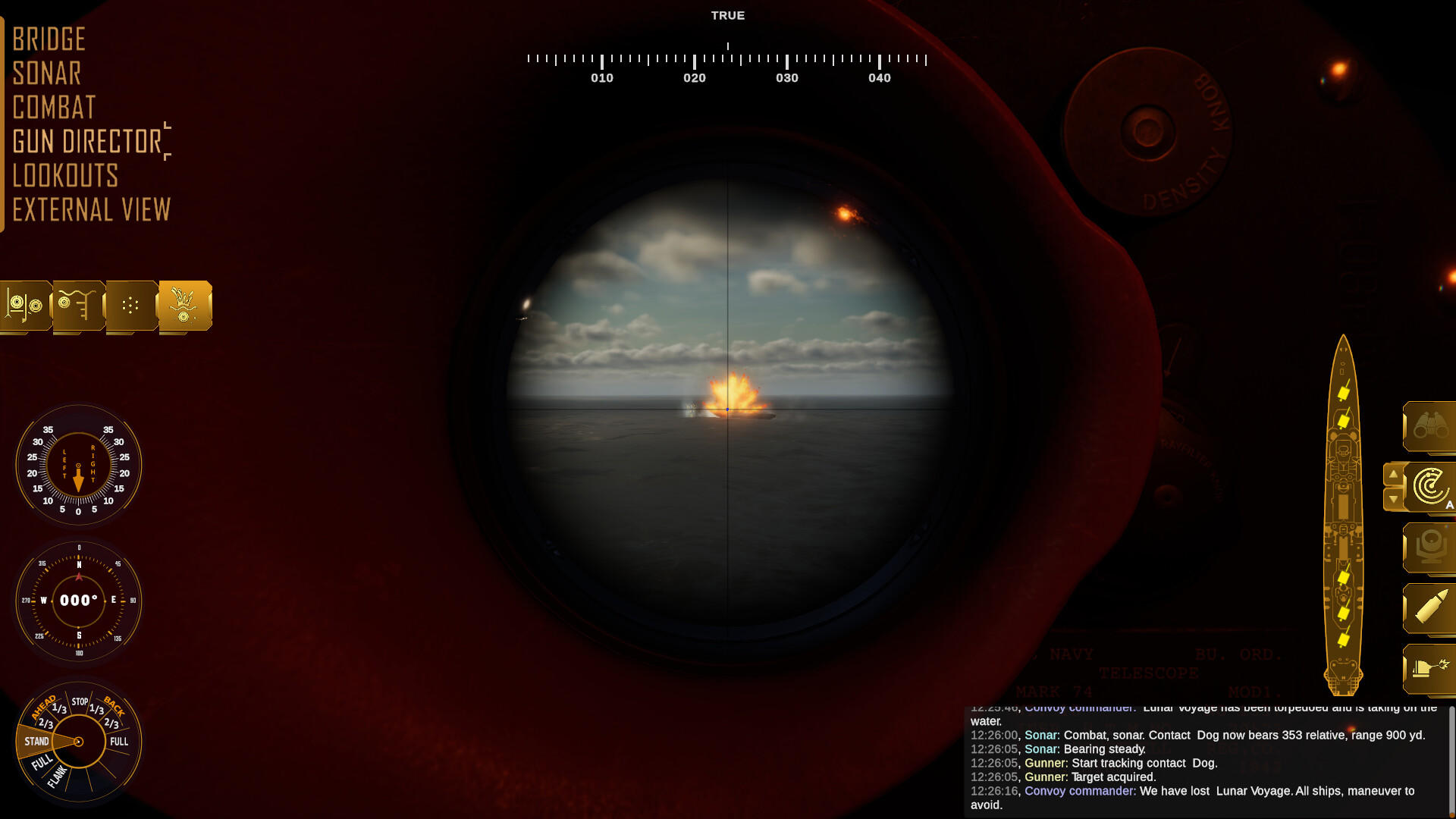 Destroyer: The U-Boat Hunter screenshot game
