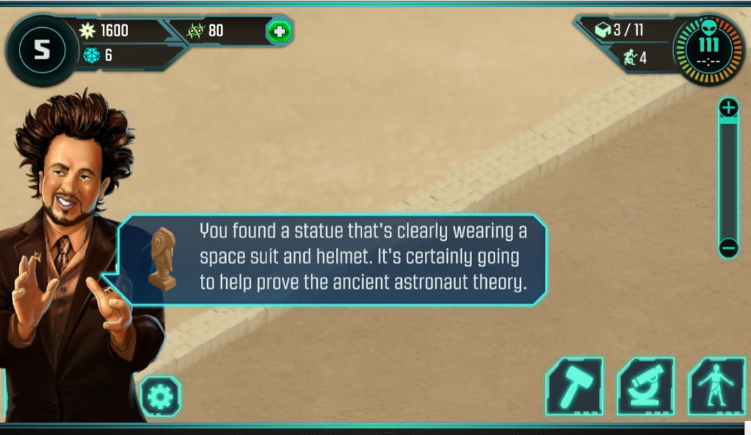 Ancient Aliens: The Game screenshot game