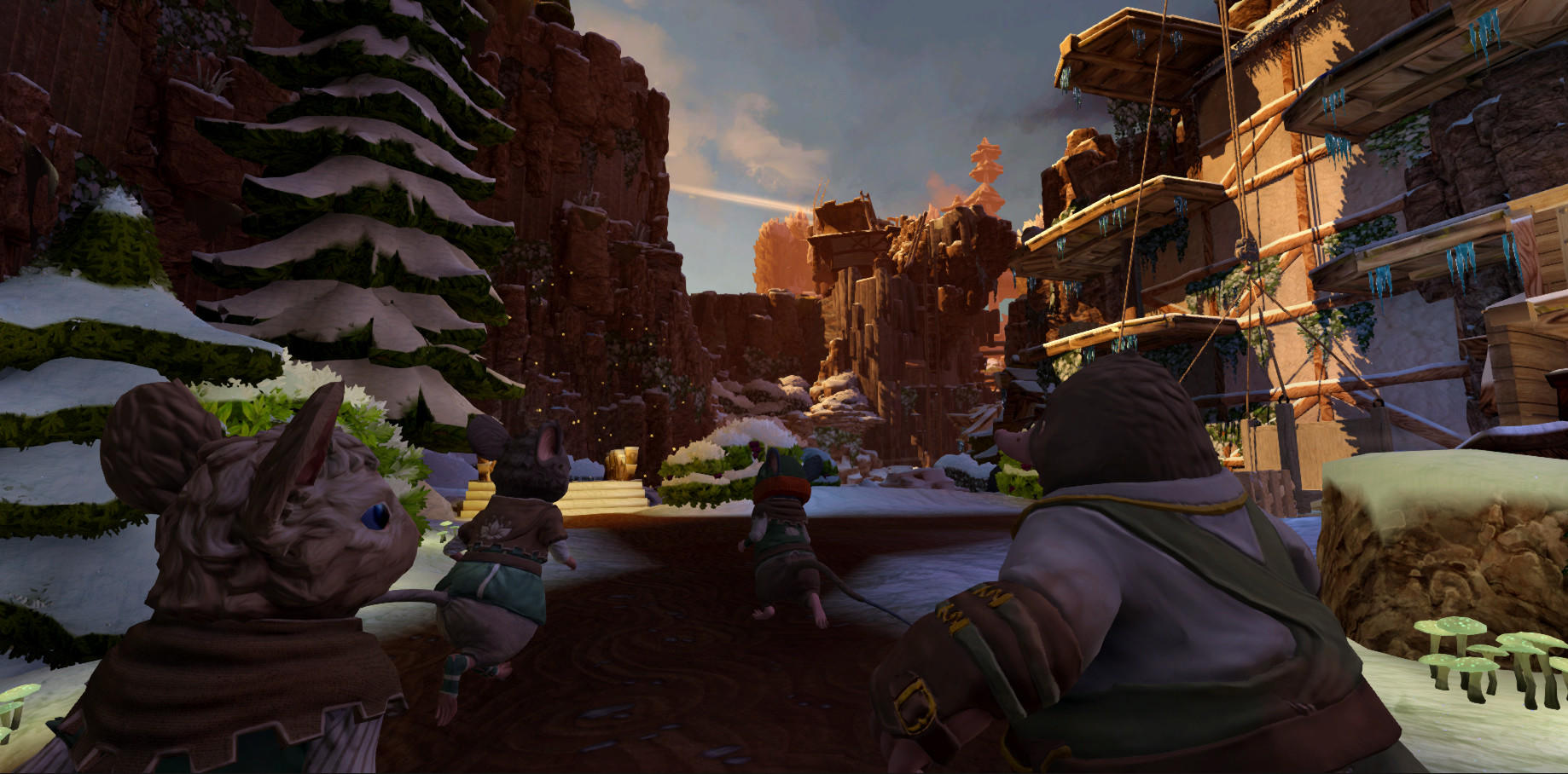 Screenshot of The Lost Legends of Redwall™: The Scout Act 2