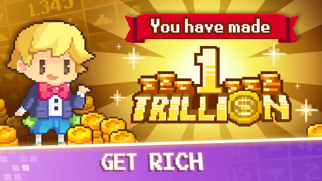 Tap Tap Trillionaire: 8 Bits screenshot game