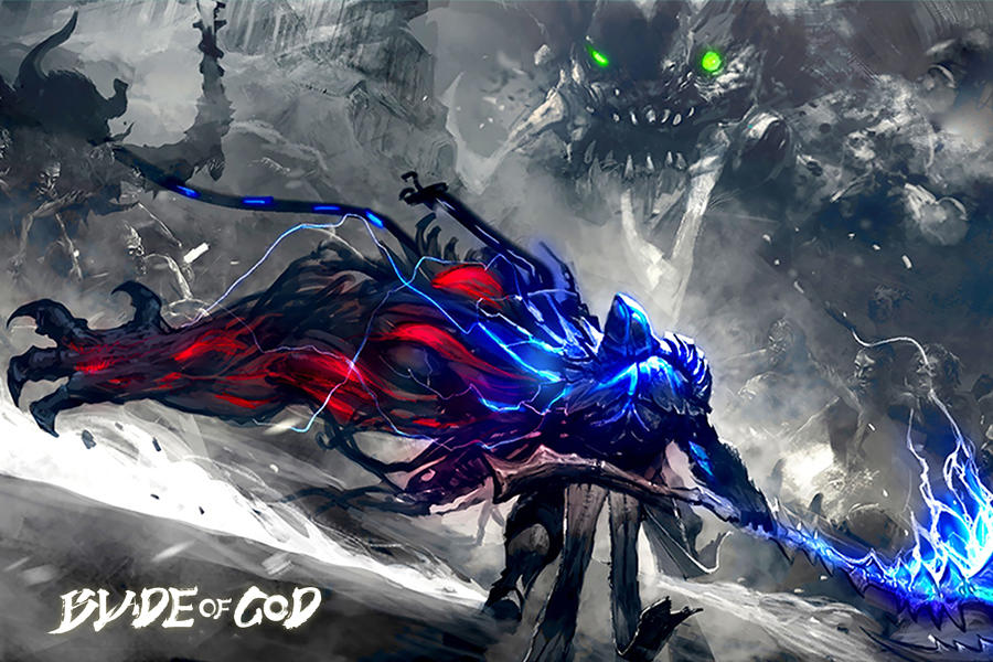 Screenshot of the video of BLADE OF GOD