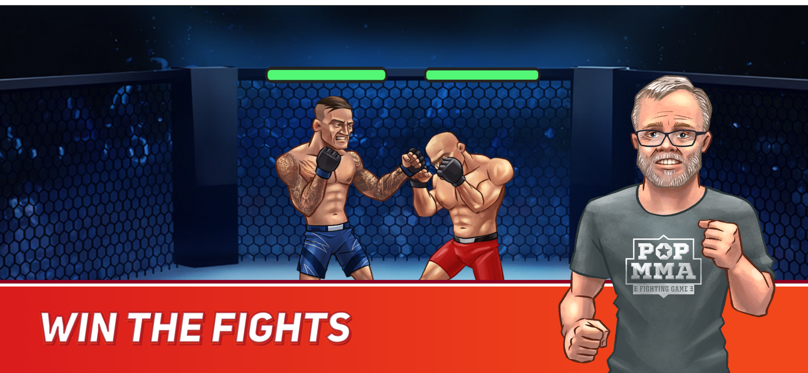 POP MMA Fighting game Game Screenshot