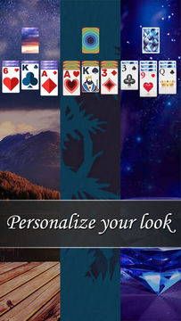 Solitaire - Relaxing klondike ภาพหน้าจอเกม