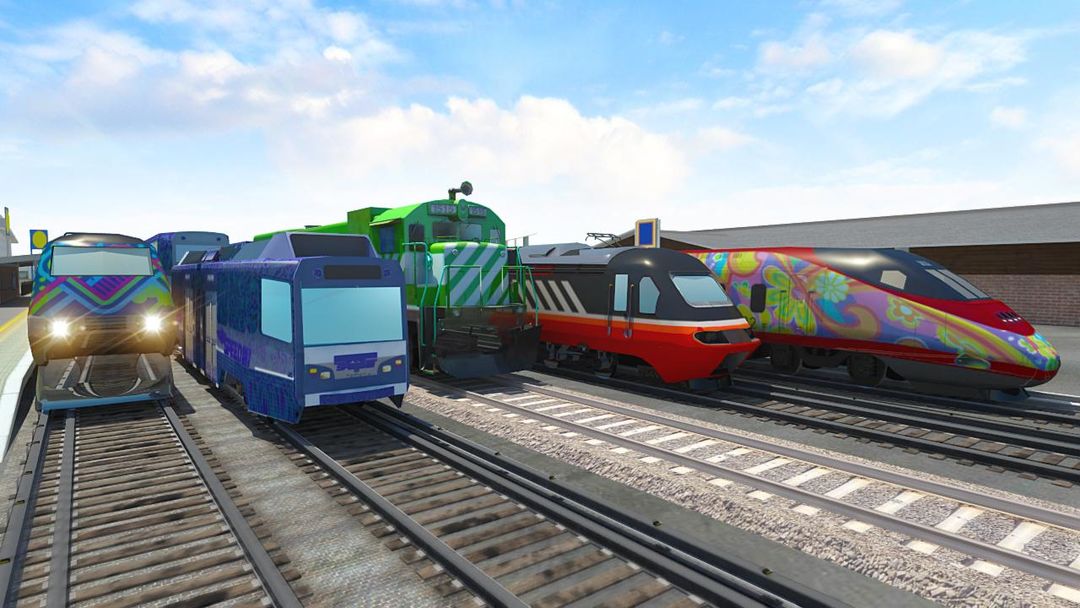 Screenshot of Train Driving - Train Sim