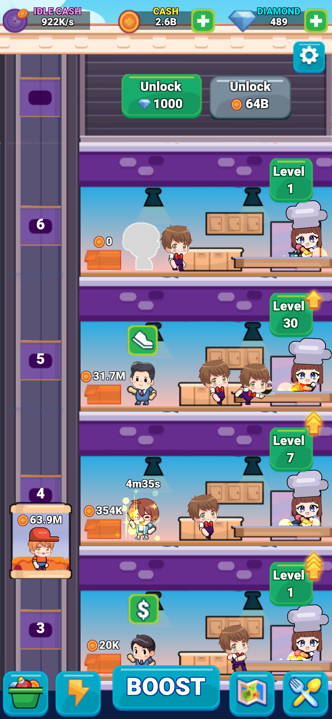 Screenshot 2 of Sakura Ramen: Idle Restaurant 