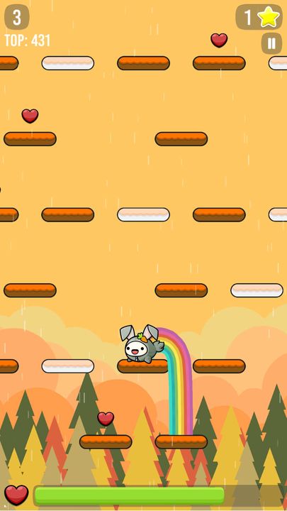 Screenshot 1 of rainbow jump 