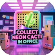 Collect neon cacti in office