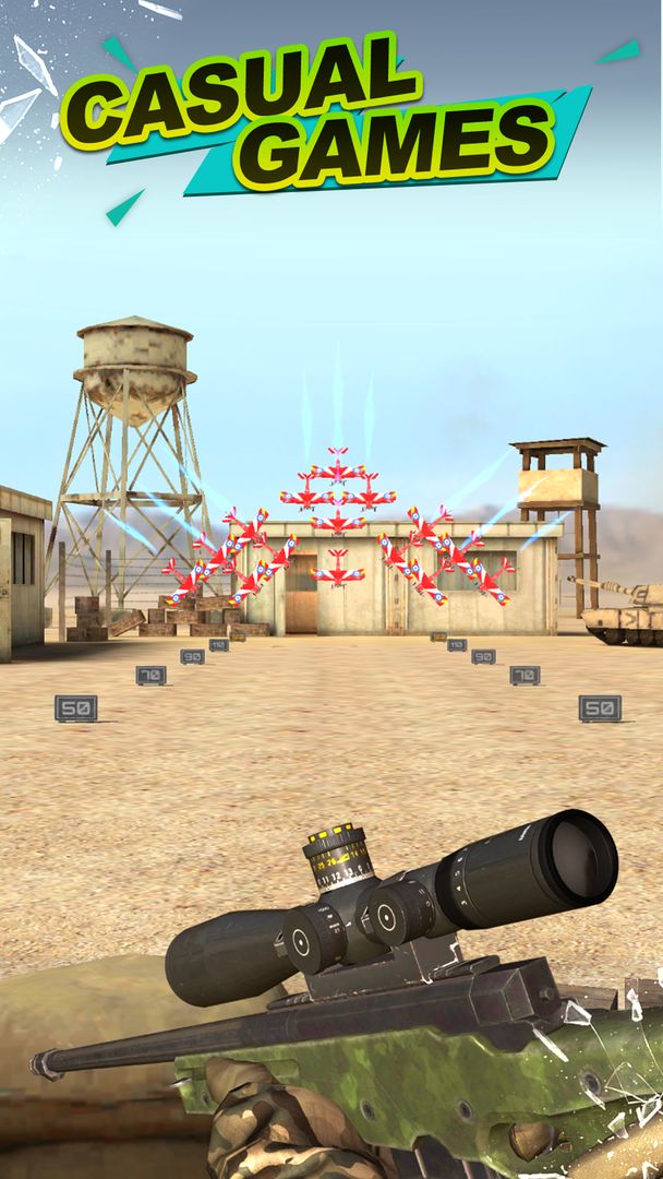 Screenshot of Gun Shooting Range