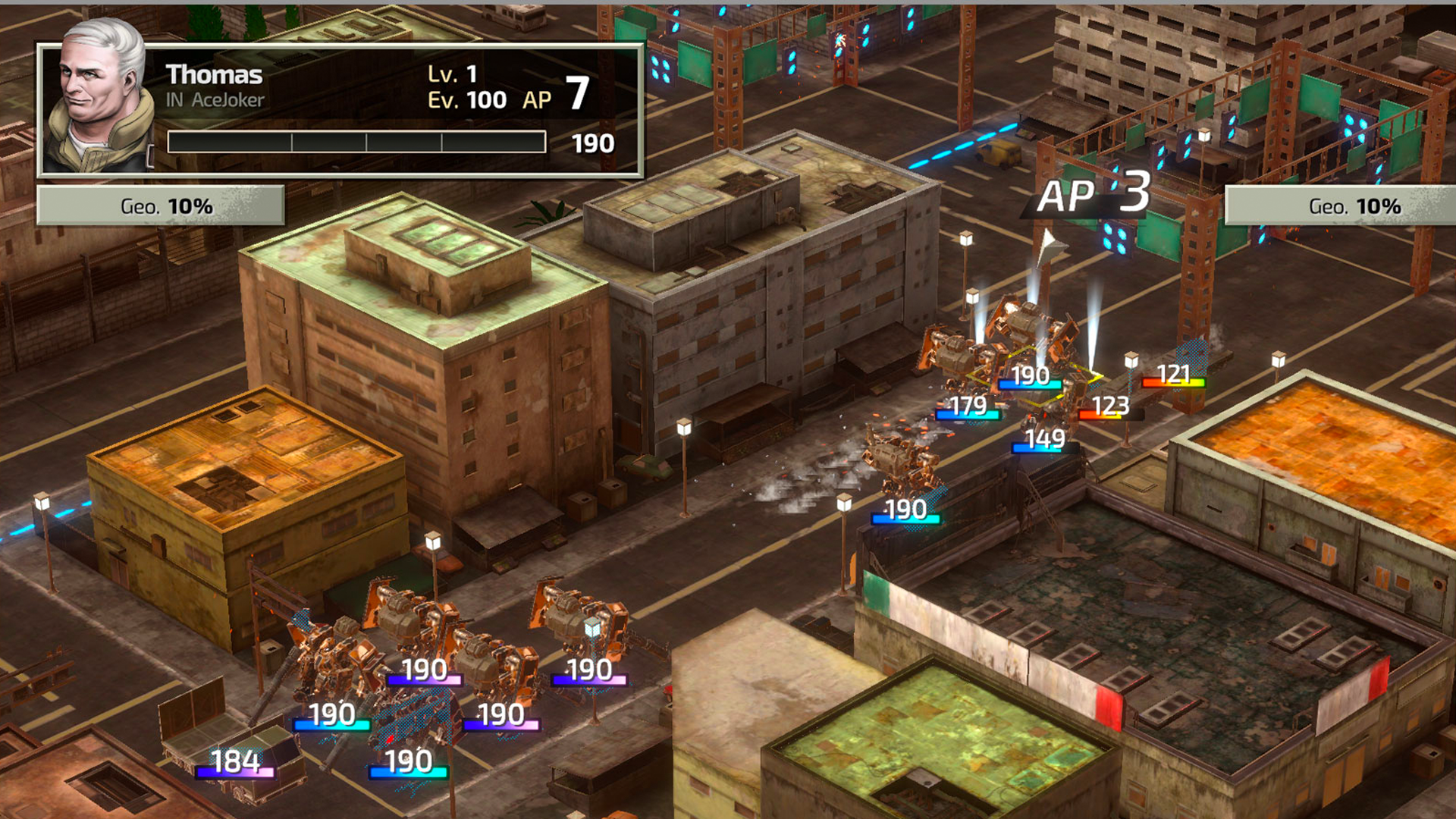 Screenshot of FRONT MISSION 2: Remake (NS)