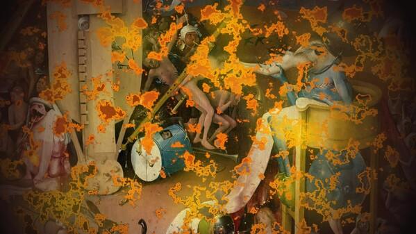 Screenshot of the video of Canvas Infernum