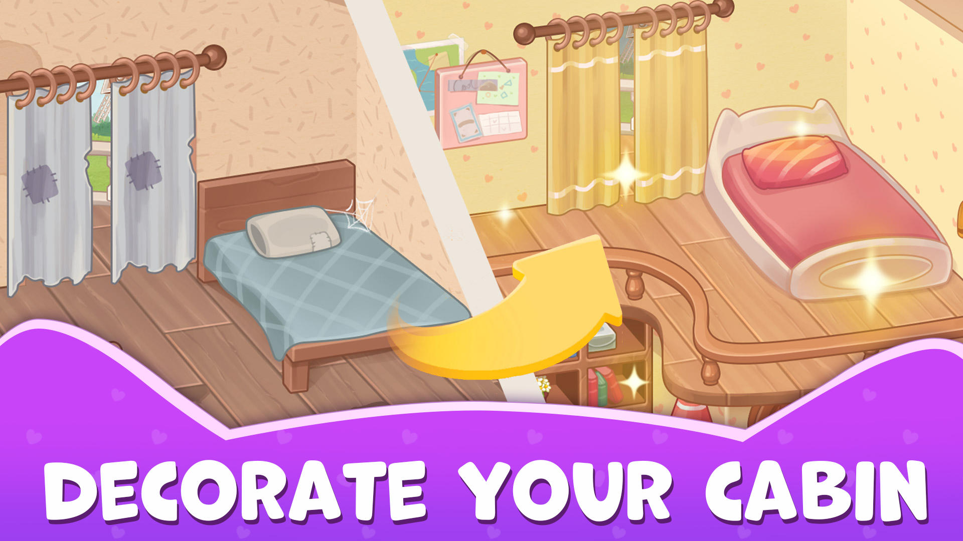 Cuplikan Layar Game Idle Cat Home