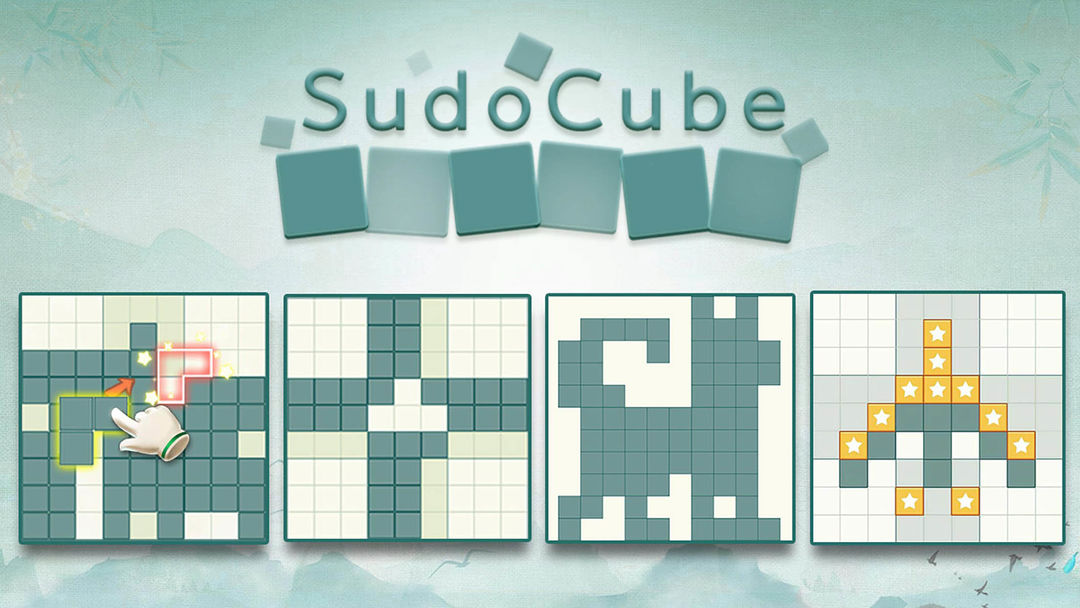SudoCube - 1010 큐브，두뇌게임 게임 스크린 샷