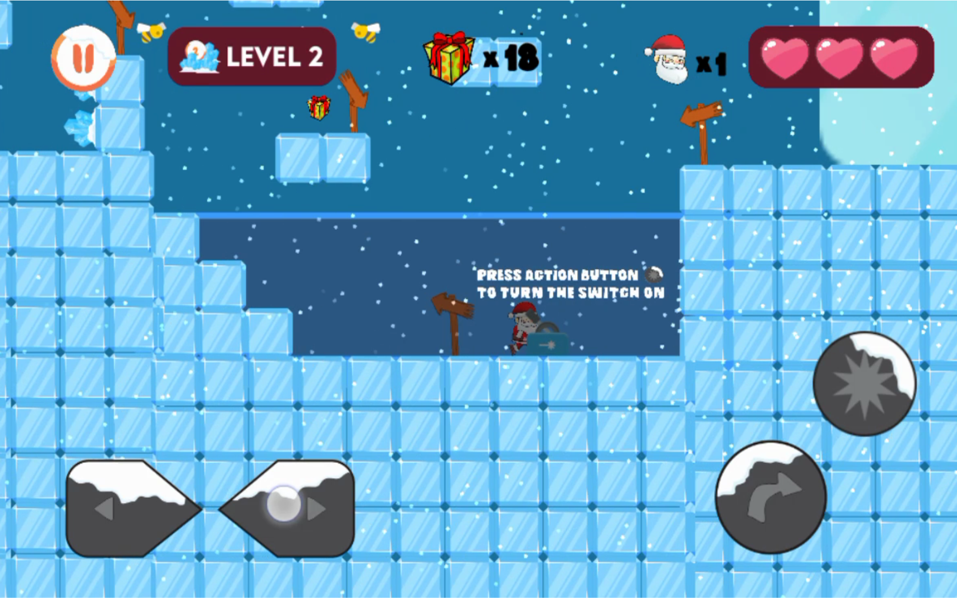 Santa Crunch Game Screenshot