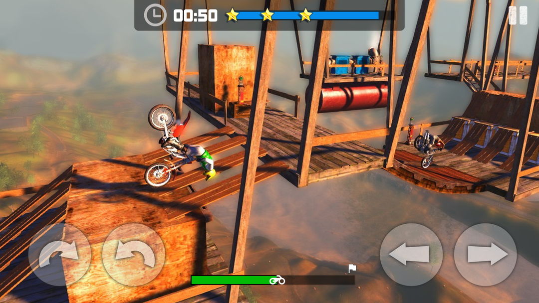 Screenshot of Motor Bike Stunt Master : Free Offline Racing Game