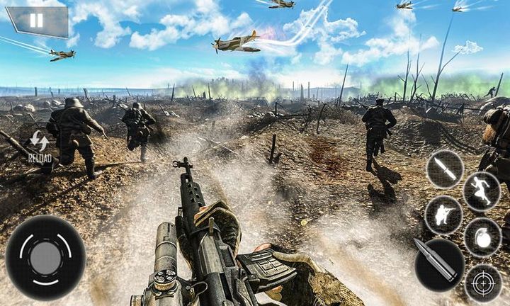 Screenshot 1 of World War Survival: FPS Shooting Game 