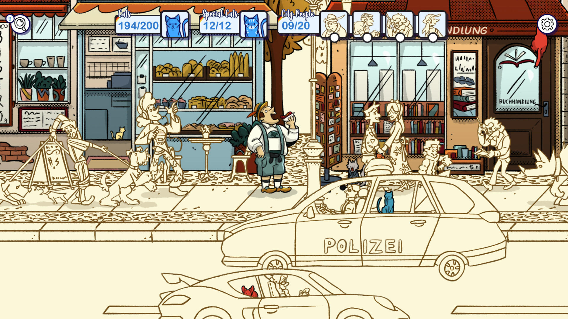 Hidden Cats in Berlin screenshot game