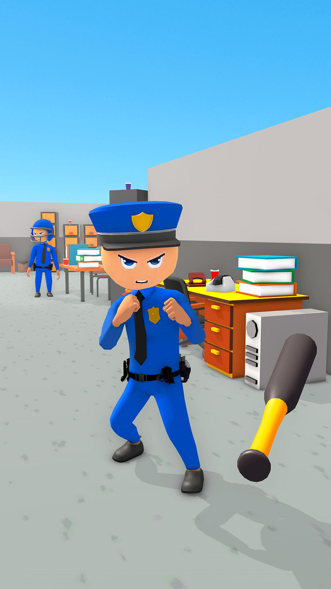 Captura de Tela do Jogo Crazy Police Slap - Smash Cops