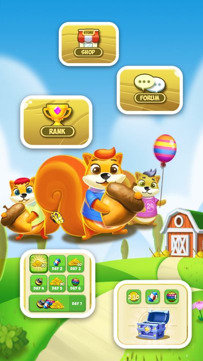 Happy Farm 遊戲截圖