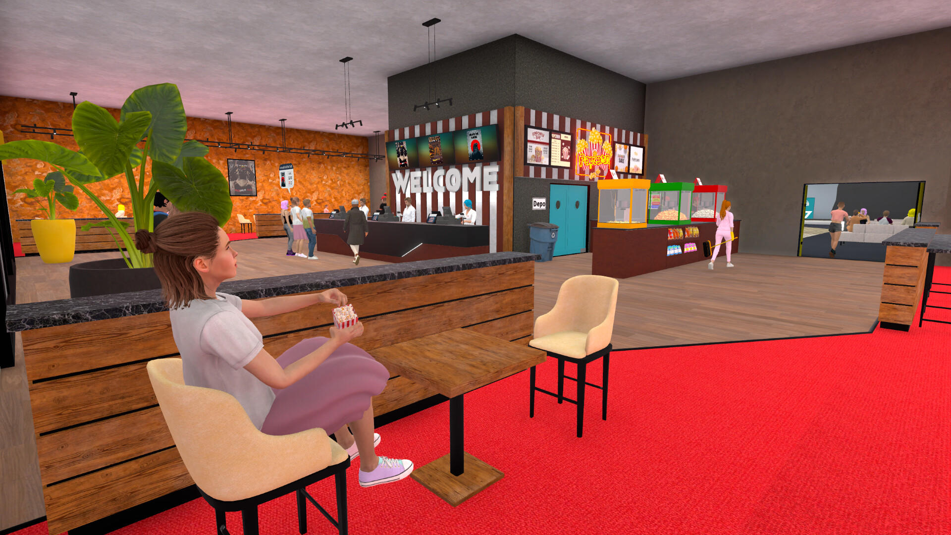 Cinema Simulator 2025 Game Screenshot