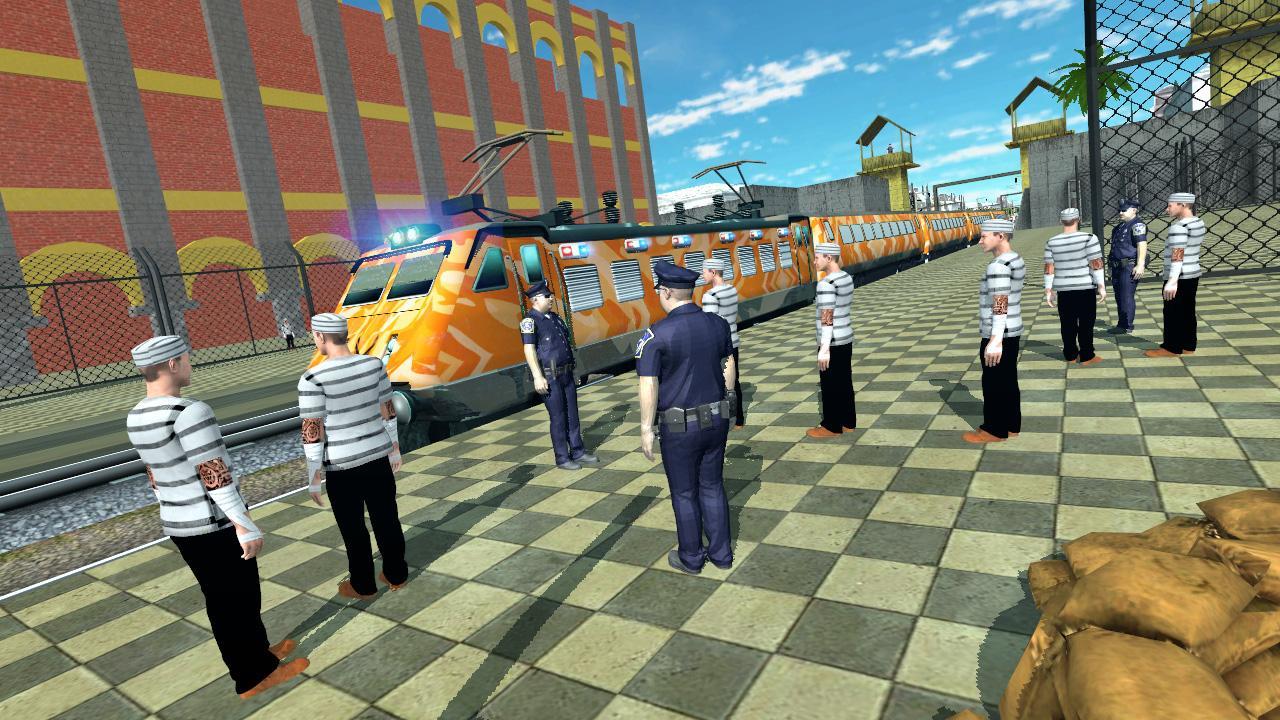 Screenshot 1 of Trem da Polícia Sim 2018 1.4
