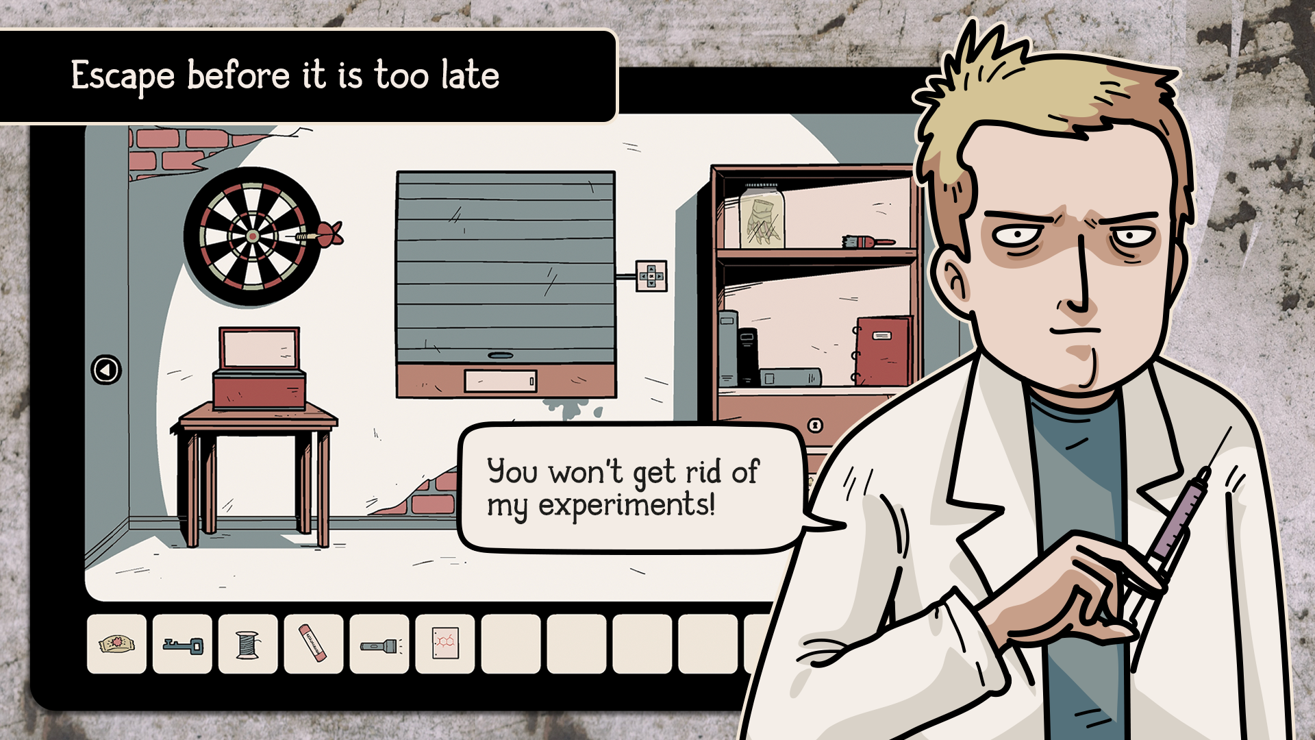 Unwanted Experiment Game Screenshot