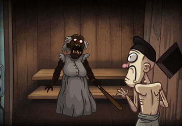 Troll Face Quest: Horror 3 Game Screenshot