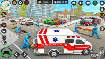 Ambulance Rescue Doctor Games Game Screenshot