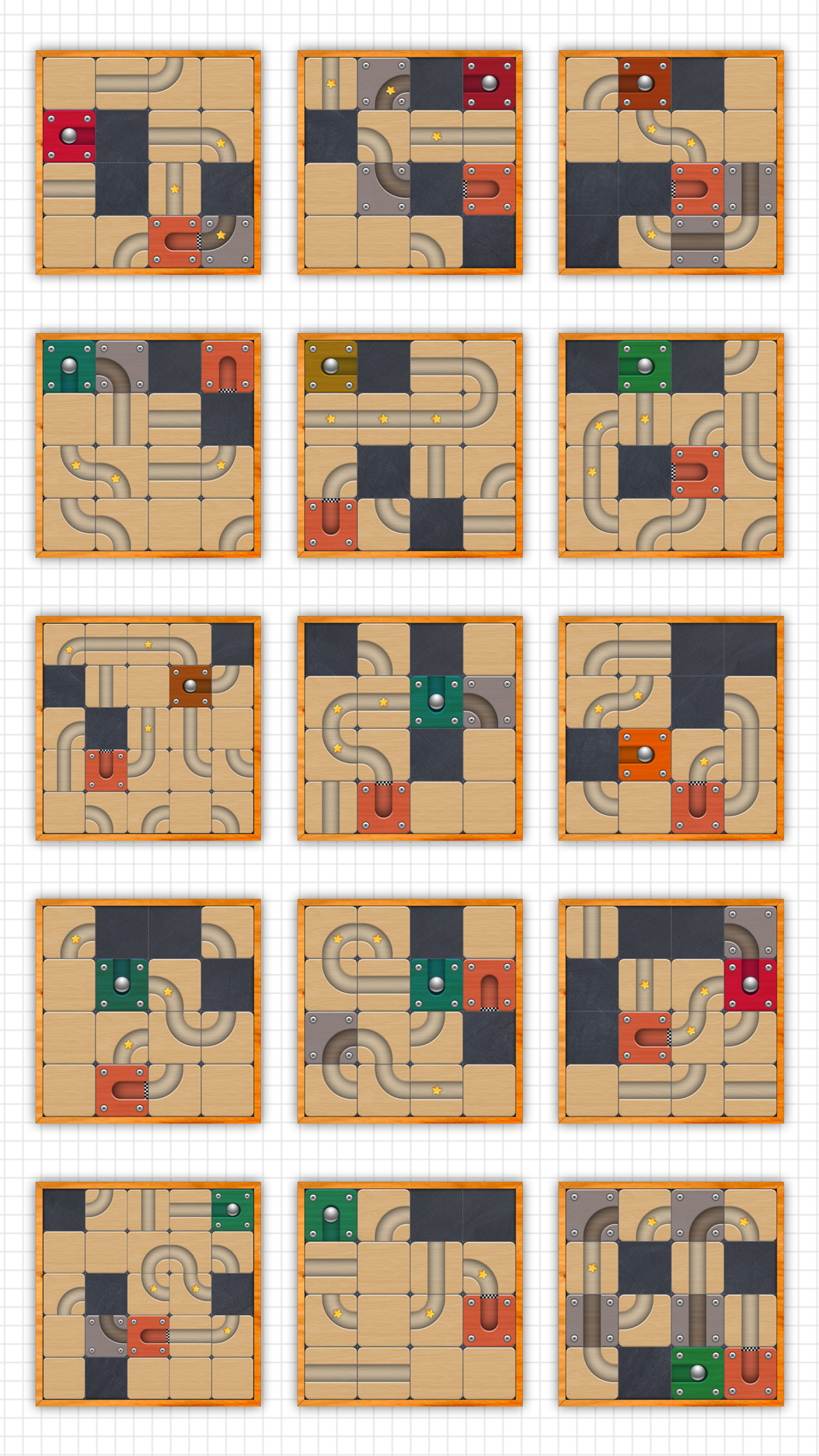 Route - slide puzzle game 게임 스크린샷