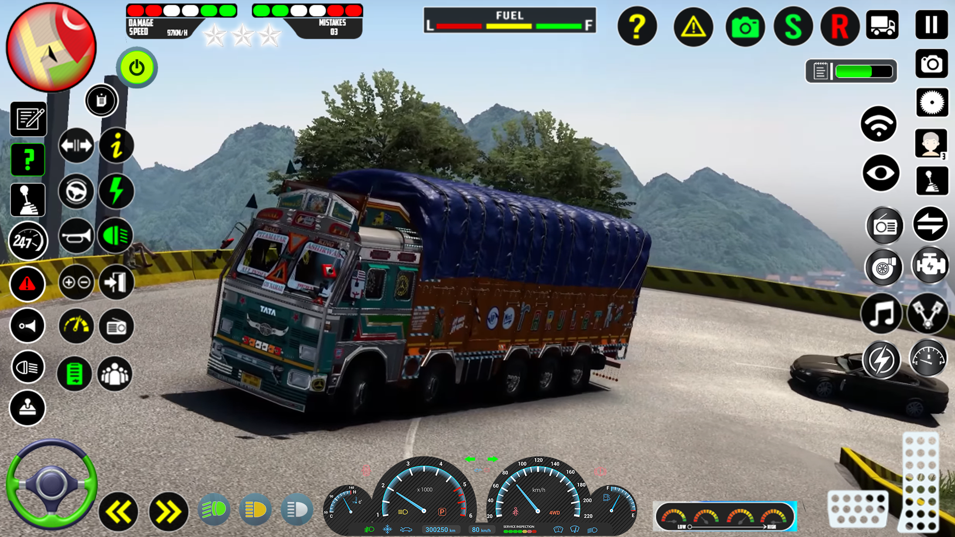 Screenshot of Heavy Indian Truck Game 2023