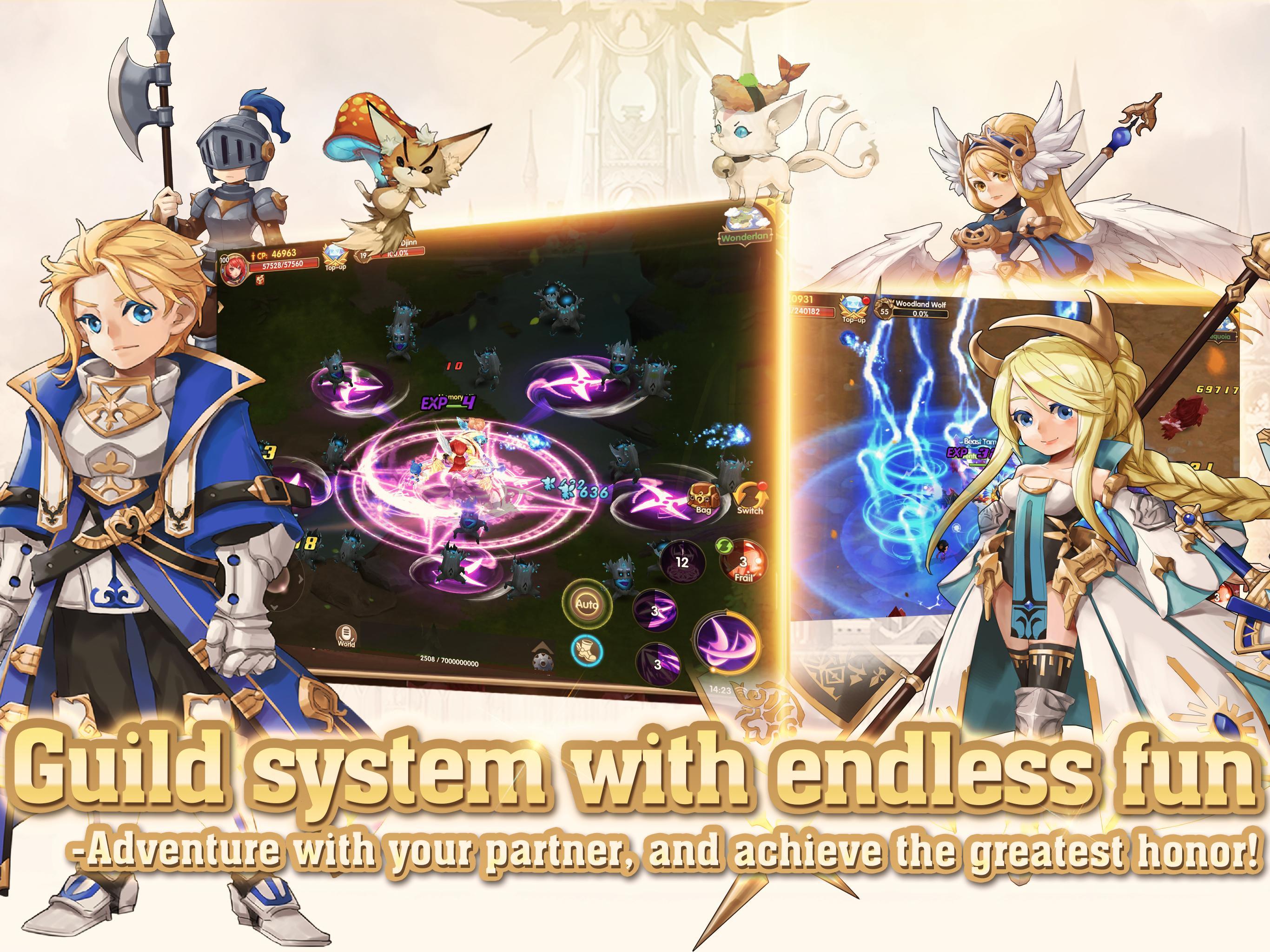 Summoners Knight: Dragon Blaze Game Screenshot