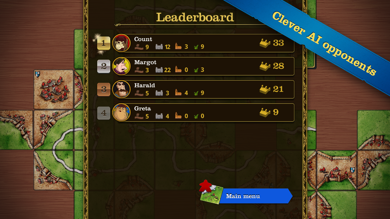 Cuplikan Layar Game Carcassonne