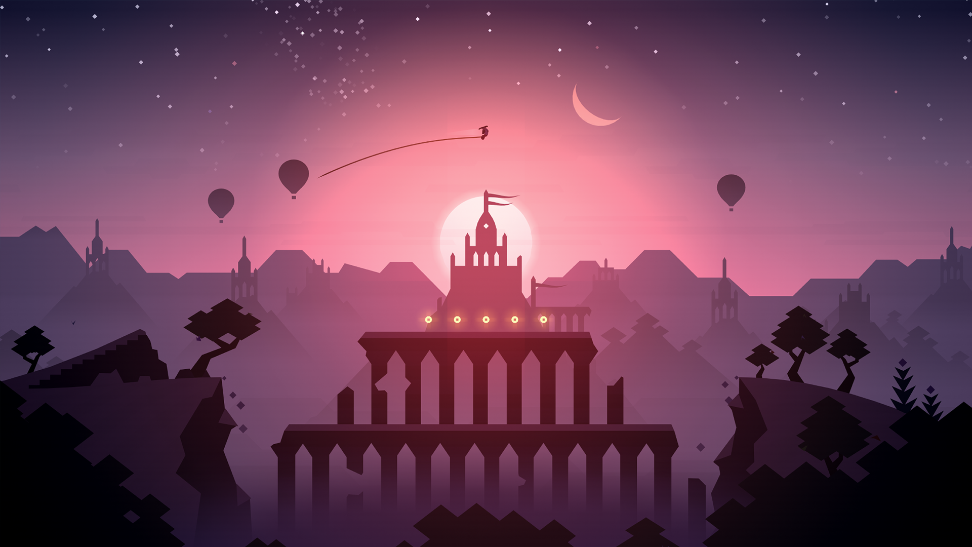 Alto's Odyssey 게임 스크린샷
