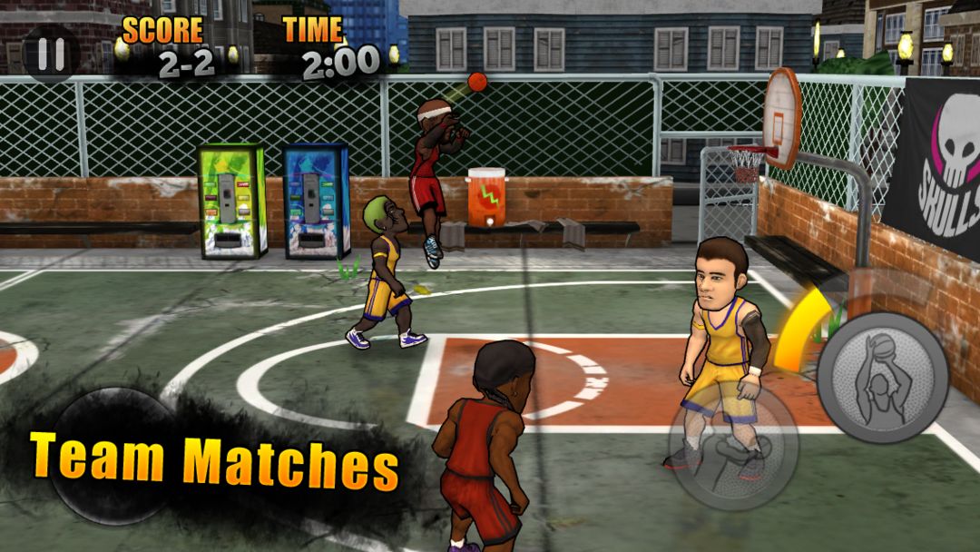 Jam League Basketball 게임 스크린 샷