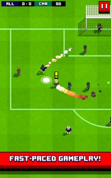 Retro Soccer Game Screenshot