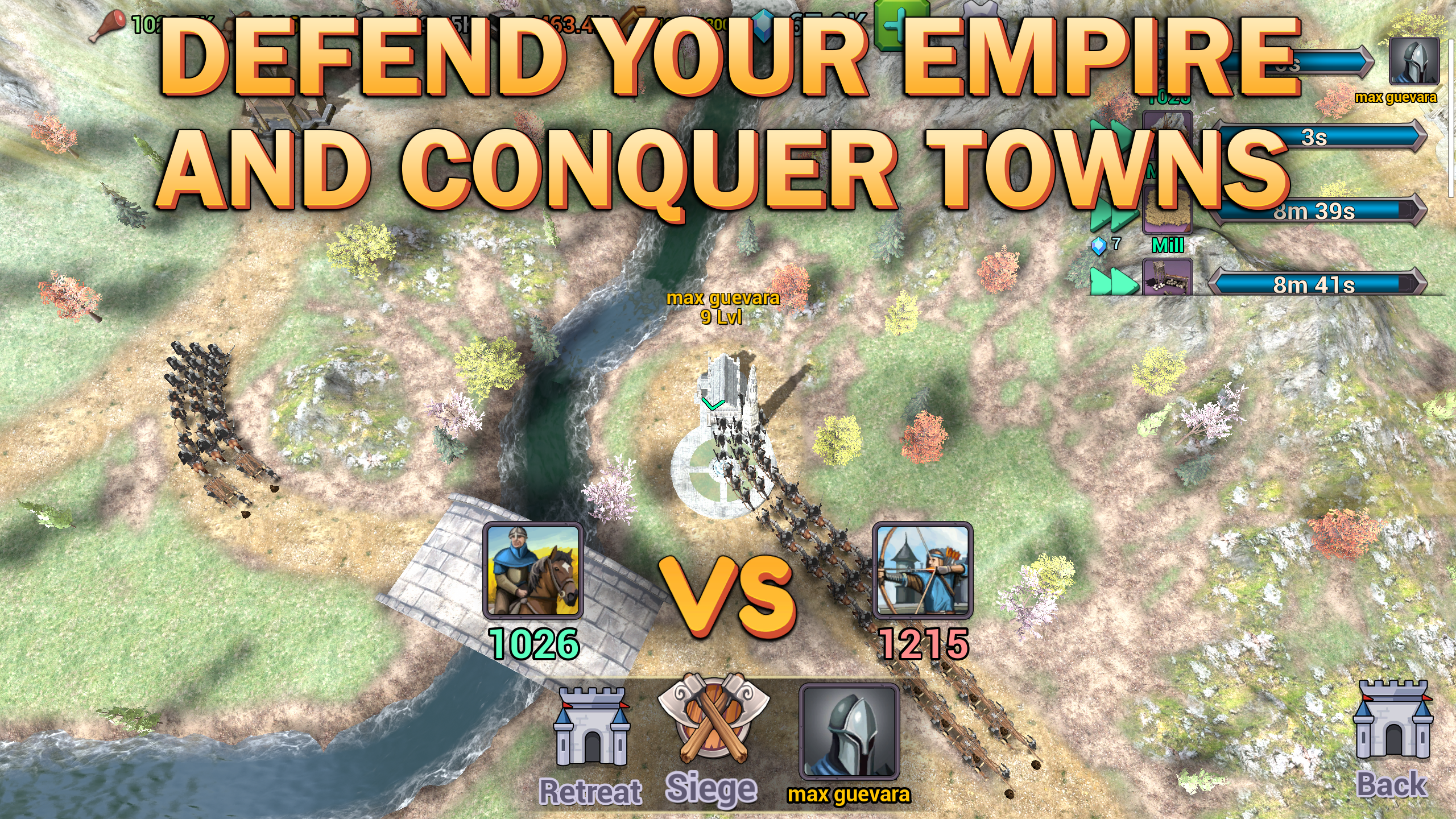 Shadows of Empires: PvP RTS Game Screenshot