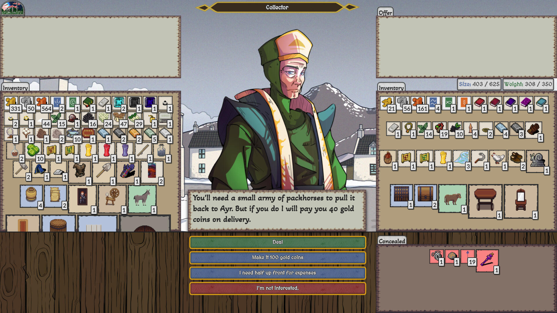 Merchant of the Six Kingdoms 게임 스크린 샷