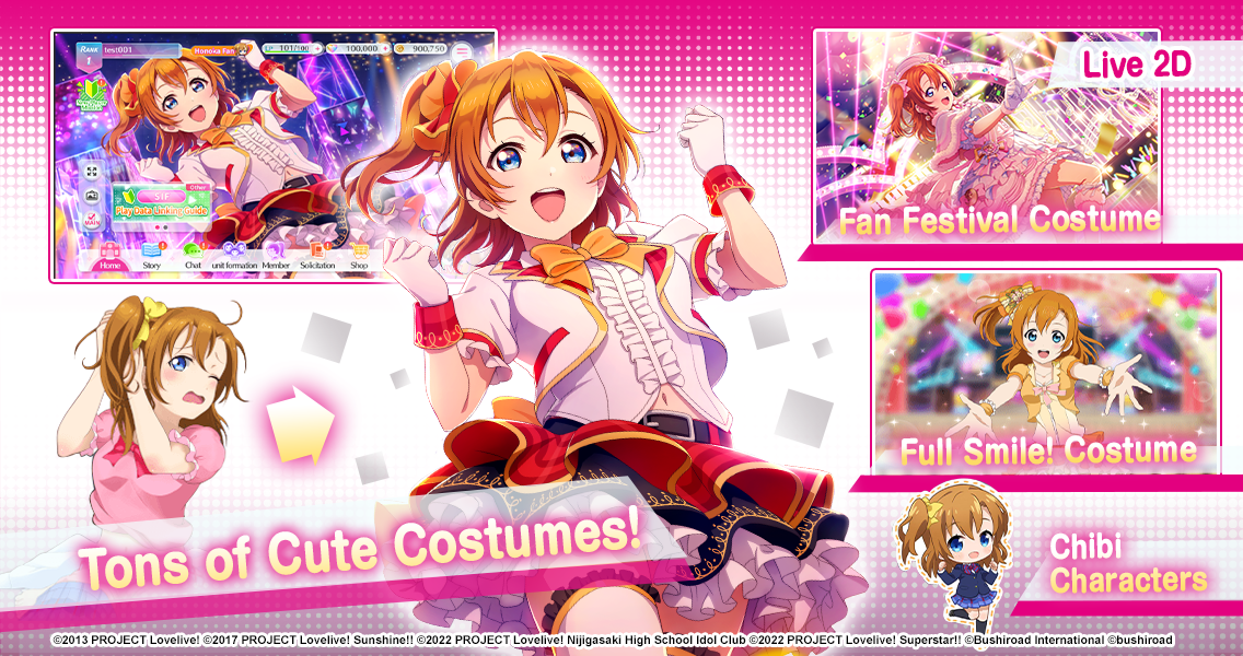 Love Live! SIF2 MIRACLE LIVE! Game Screenshot