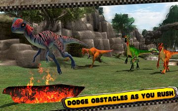 Dinosaur Race 3D Game Screenshot