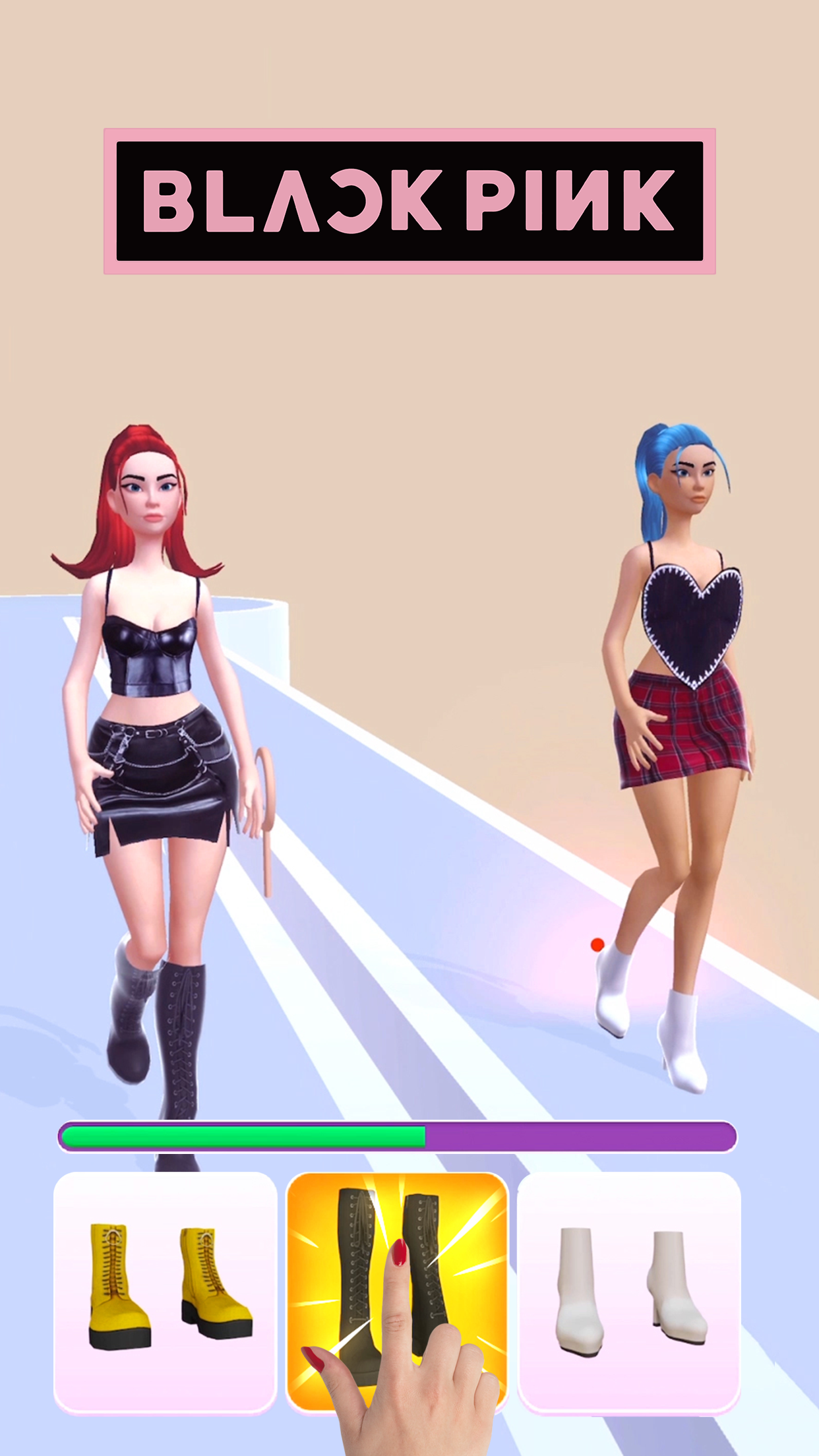 Fashion Challenge: Catwalk Run Game Screenshot