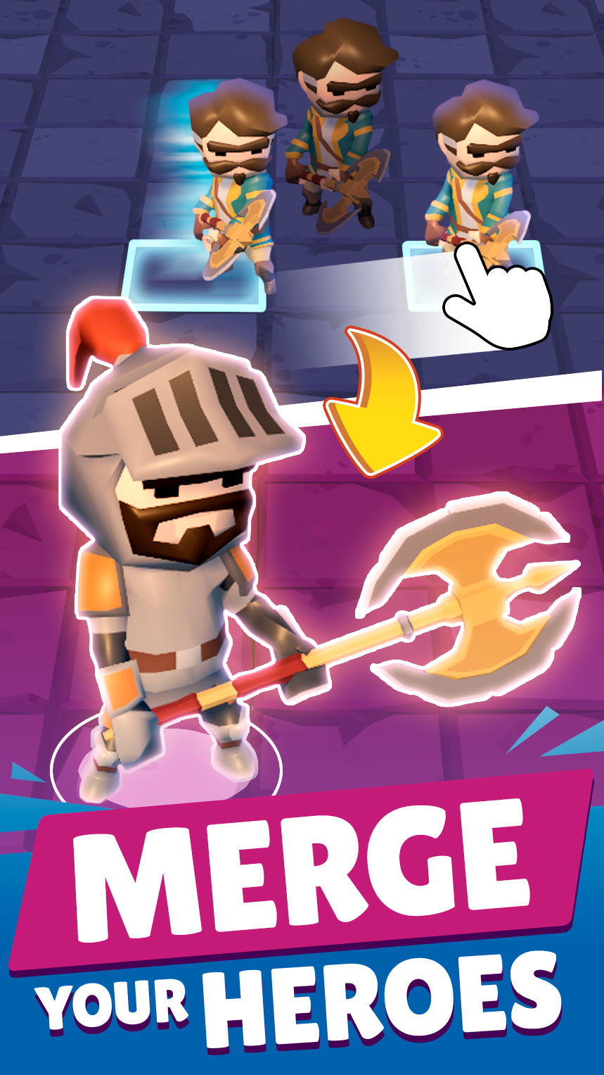 Screenshot 2 of Warlords! Merge・Dungeon & Hero 