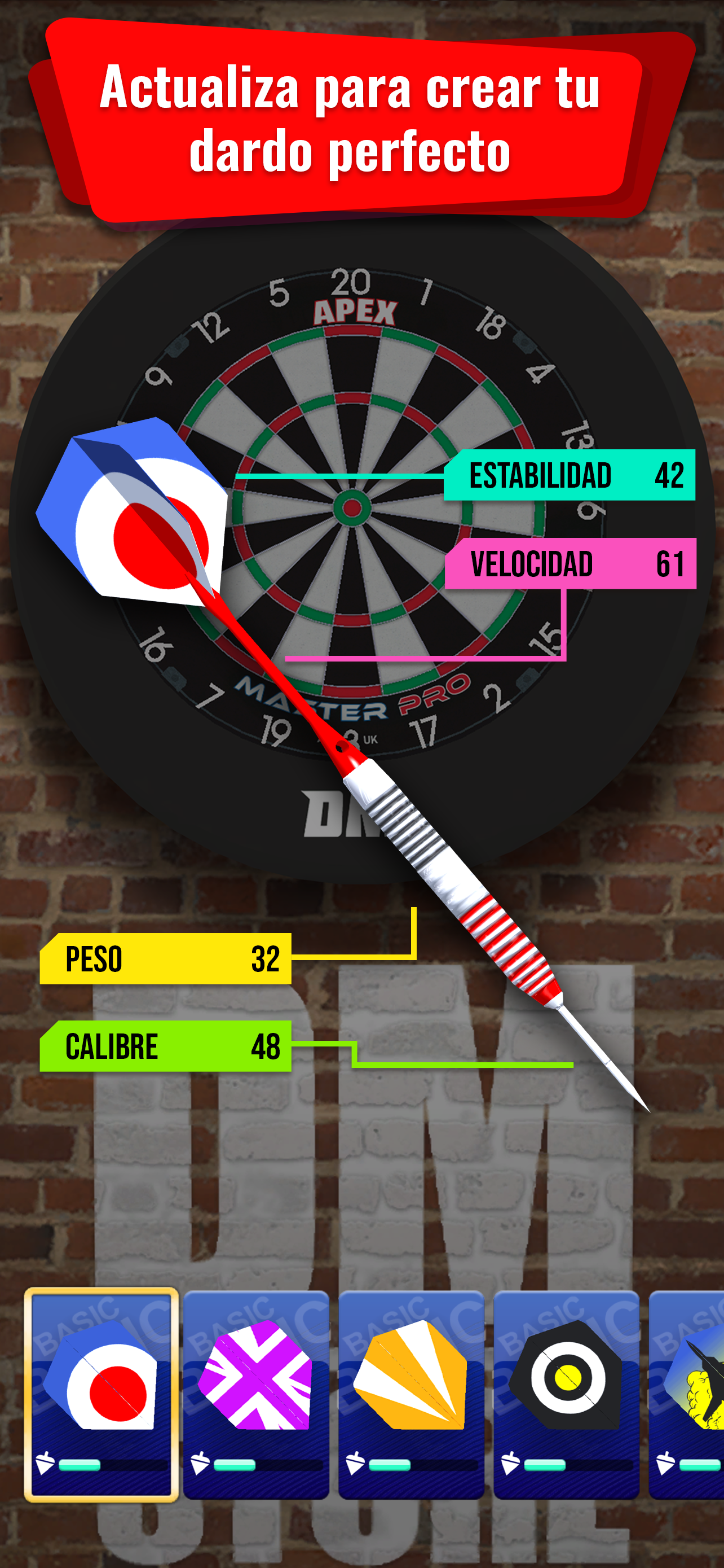 Captura de Pantalla del Juego Darts Match Live!
