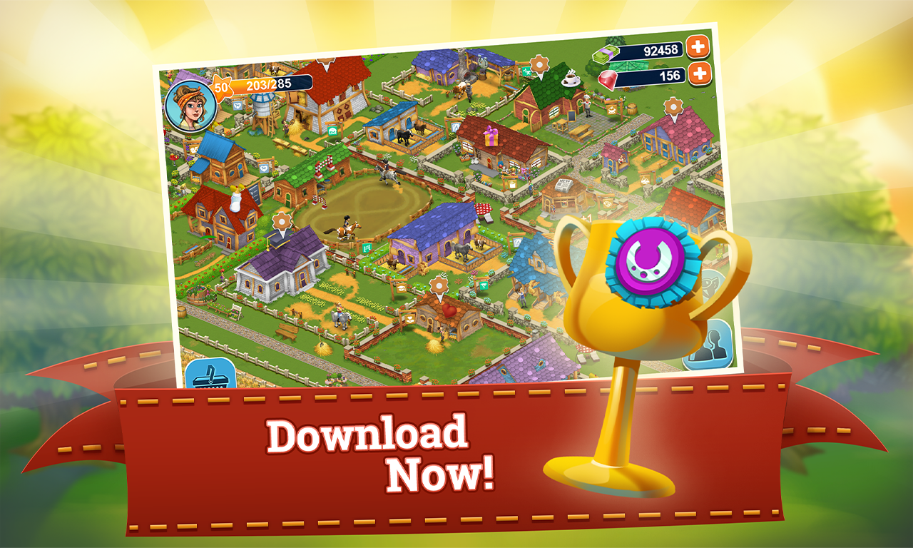 Horse Farm ภาพหน้าจอเกม