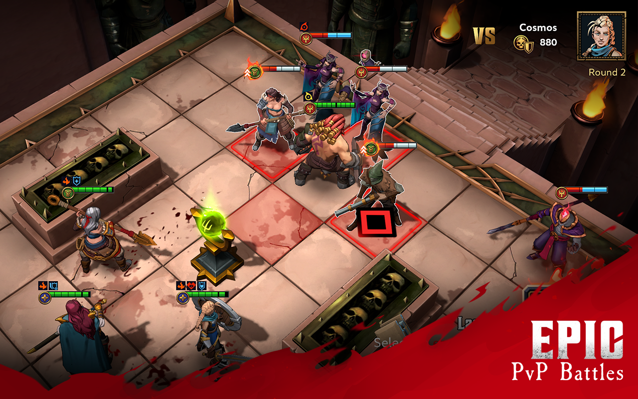 Grimguard Tactics: Fantasy RPG Game Screenshot