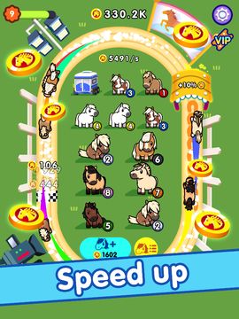 Idle Horse Racing Game Screenshot