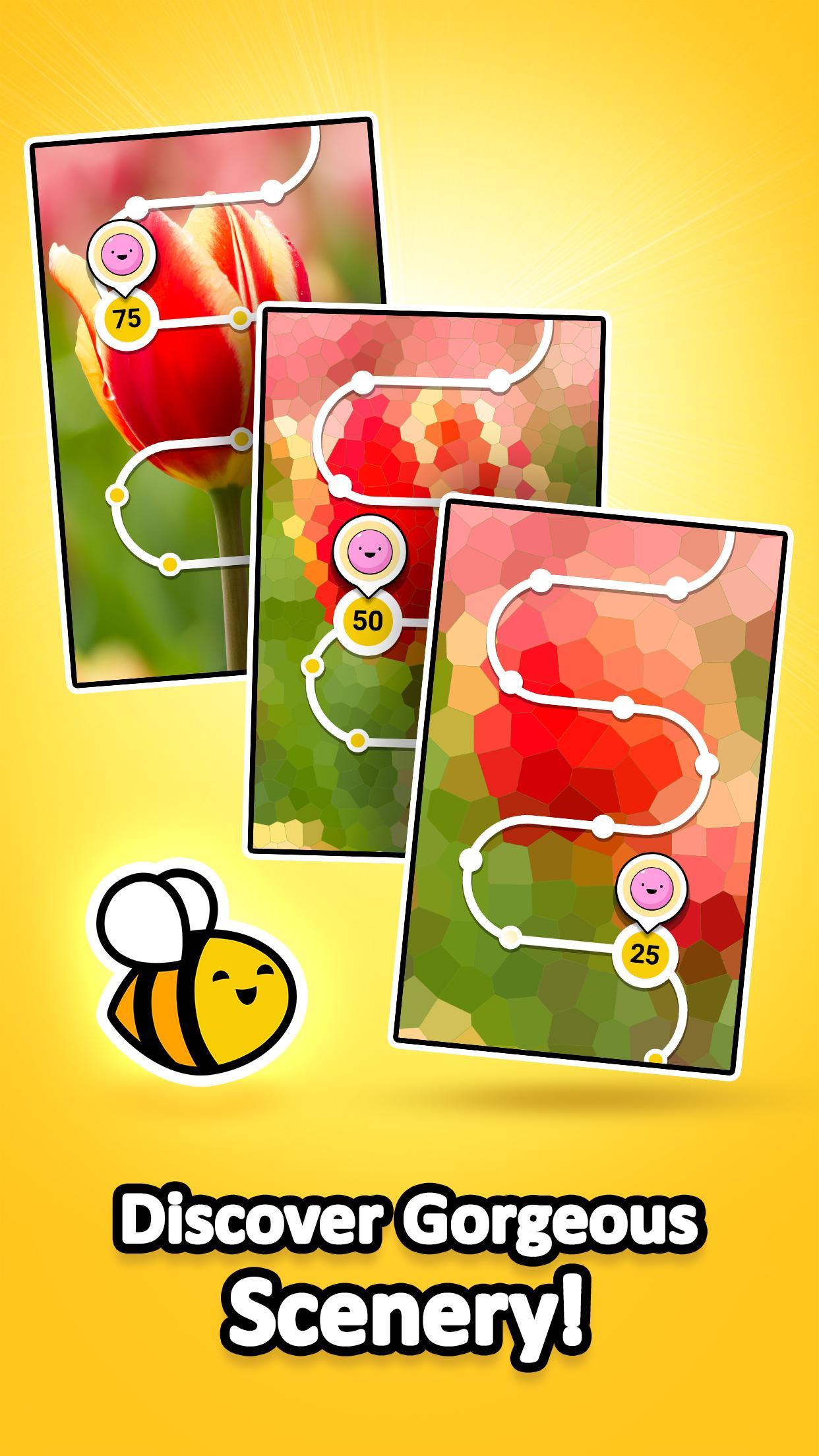 Captura de Tela do Jogo Spelling Bee - Crossword Puzzle Game