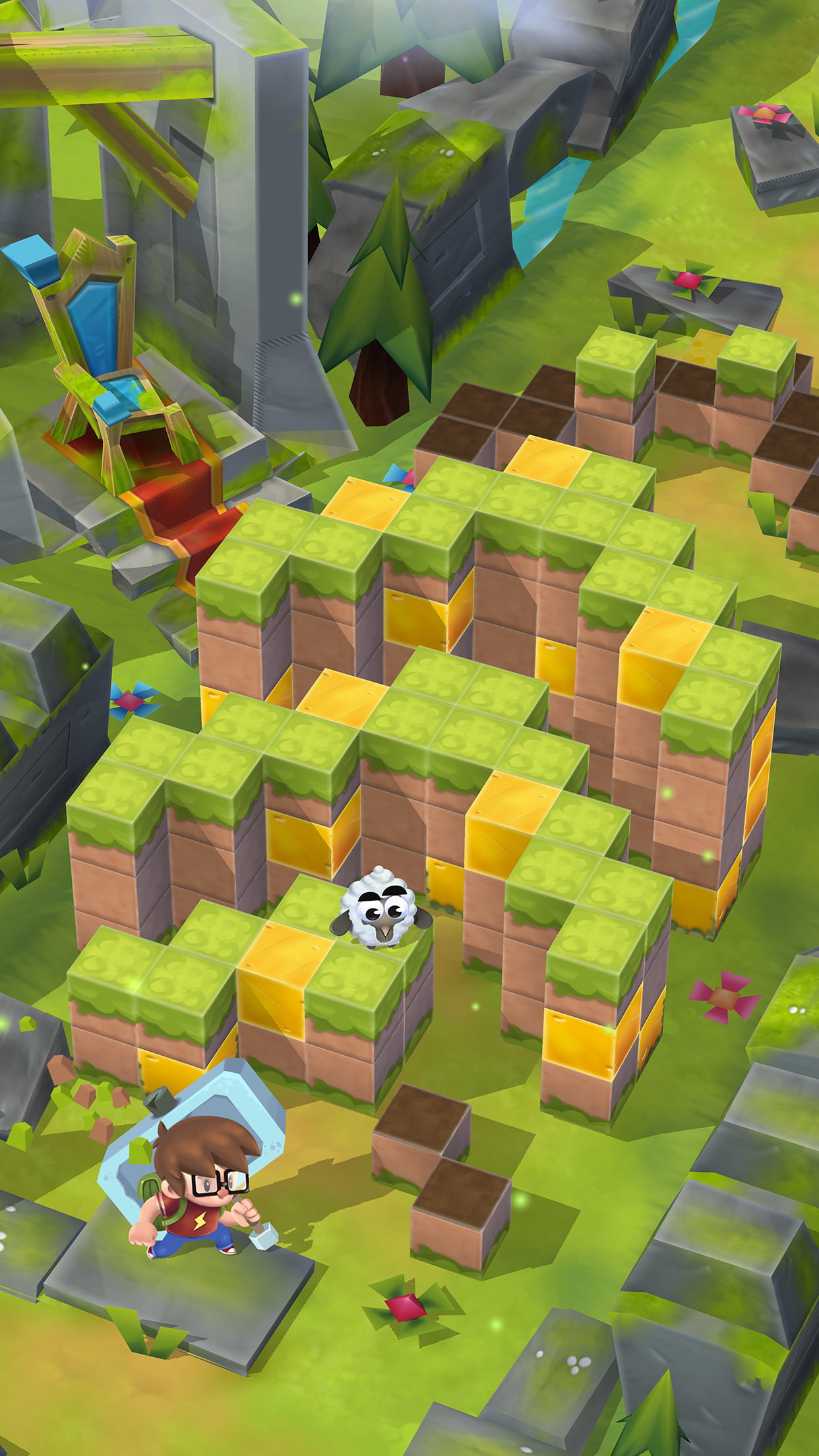 Idle Crafting Empire ゲームのスクリーンショット