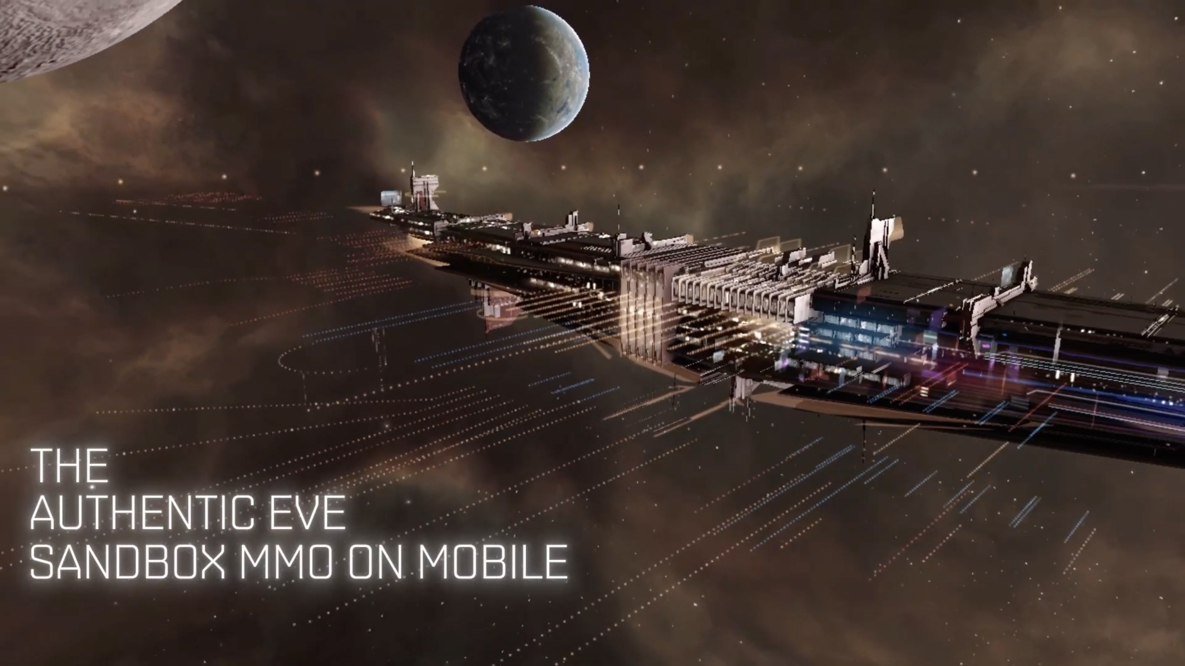Screenshot of the video of EVE Echoes